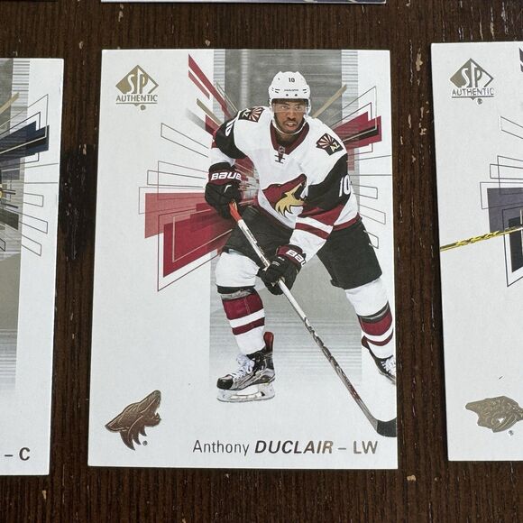 NHL Hockey 12 Card Lot SP Authentic Upper Deck Fleer - Picture 11 of 13